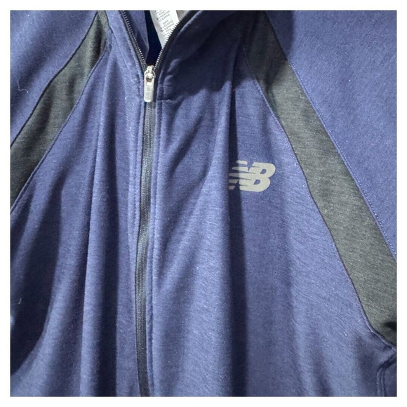 New Balance Training 2 piece Jacket & pants Womens navy blue Full Zip tracksuit - Picture 2 of 6